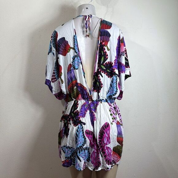 (A5) Desigual. Very fluid and fresh short tunic made of LenzingEcovero. - Picture 4 of 13